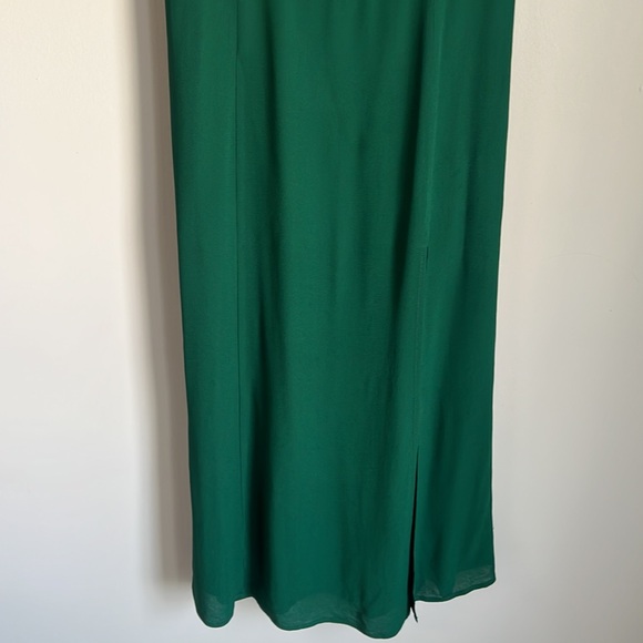 Reformation Juliette midi Dress Emerald - Picture 7 of 16